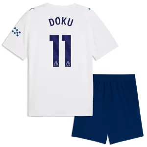 Maglia Manchester City Jérémy Doku 11 Bambino Gara Third 2026/27