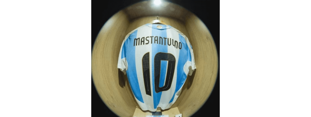 Il nuovo successore dell'Argentina alla maglia numero 10 Il nuovo successore dell'Argentina alla maglia numero 10