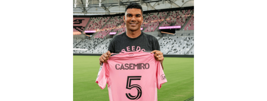 Casemiro si unisce all'Inter Miami e inizia la sua avventura in MLS Casemiro si unisce all'Inter Miami e inizia la sua avventura in MLS